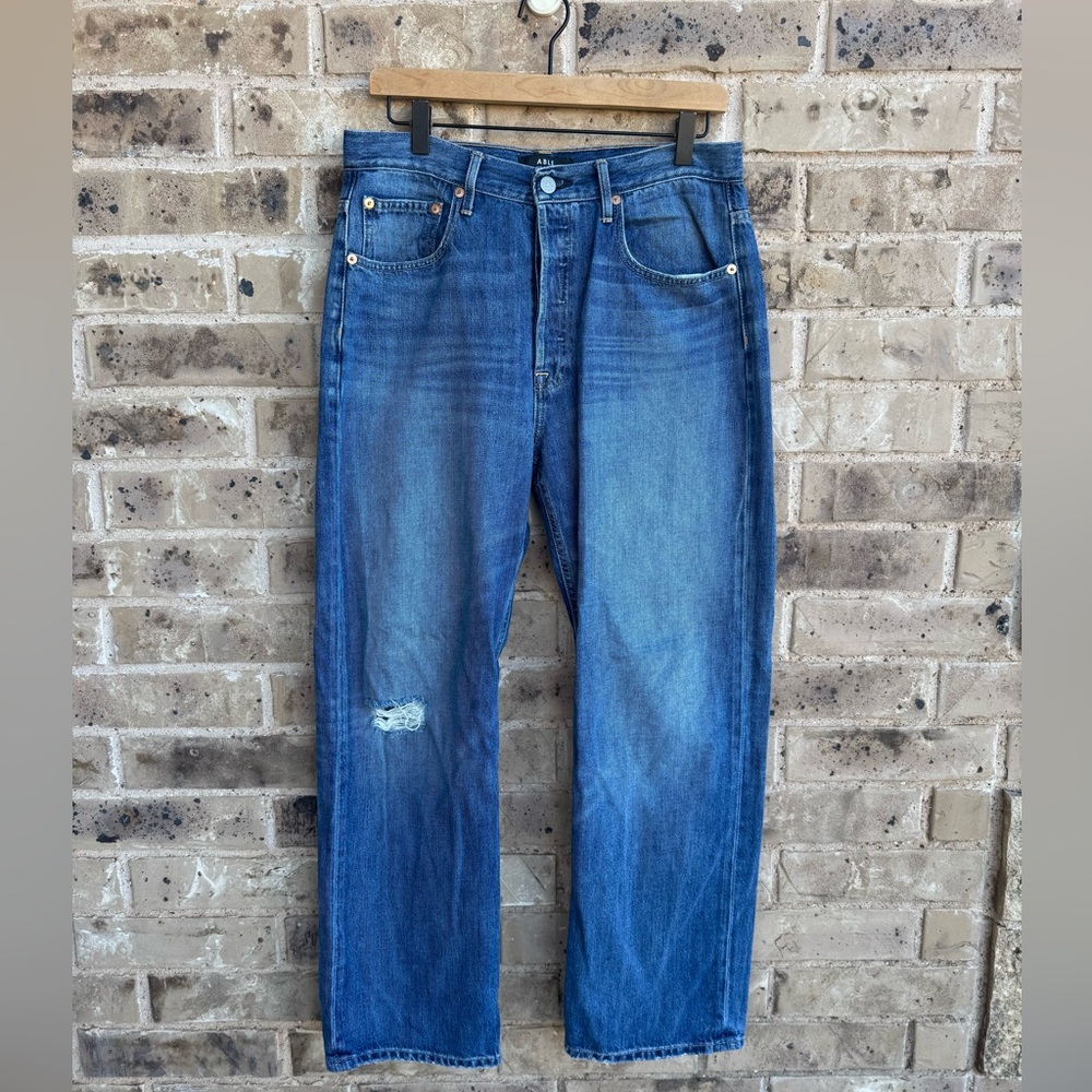 Able Women’s Boyfriend Blue Jeans Size 29
